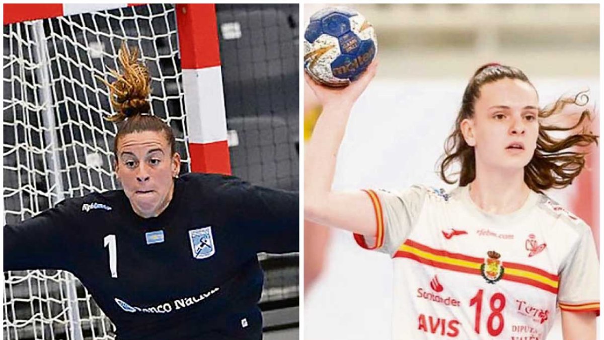 Marisol Carretú y Naroa Baquedano.