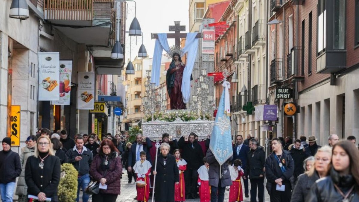 Procesión de los Siete Dolores de Nuestra Señora del pasado año.