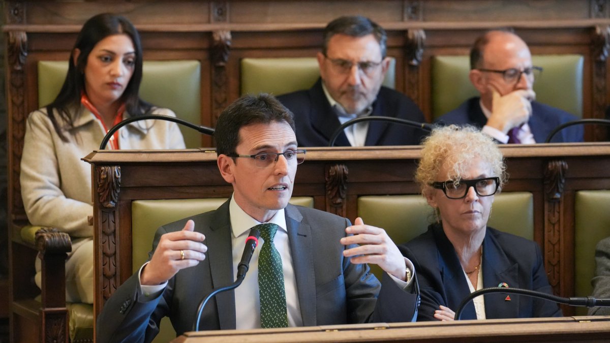 Pedro Herrero, portavoz socialista, en una imagen de archivo