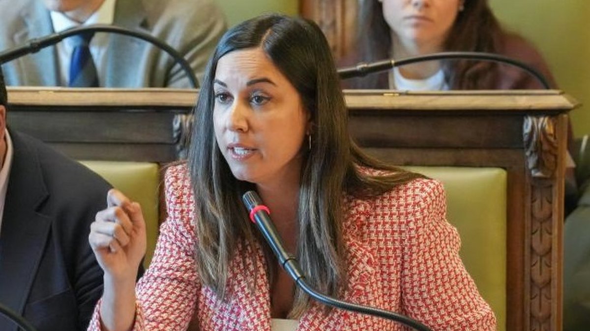 Blanca Jiménez Cuadrillero, portavoz del Grupo Municipal Popular.