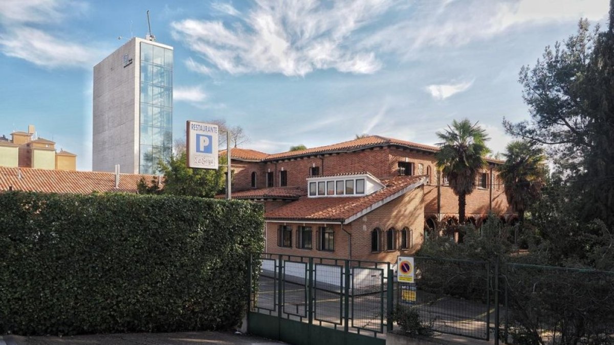 Restaurante de La Goya, donde está prevista una de las torres de viviendas.