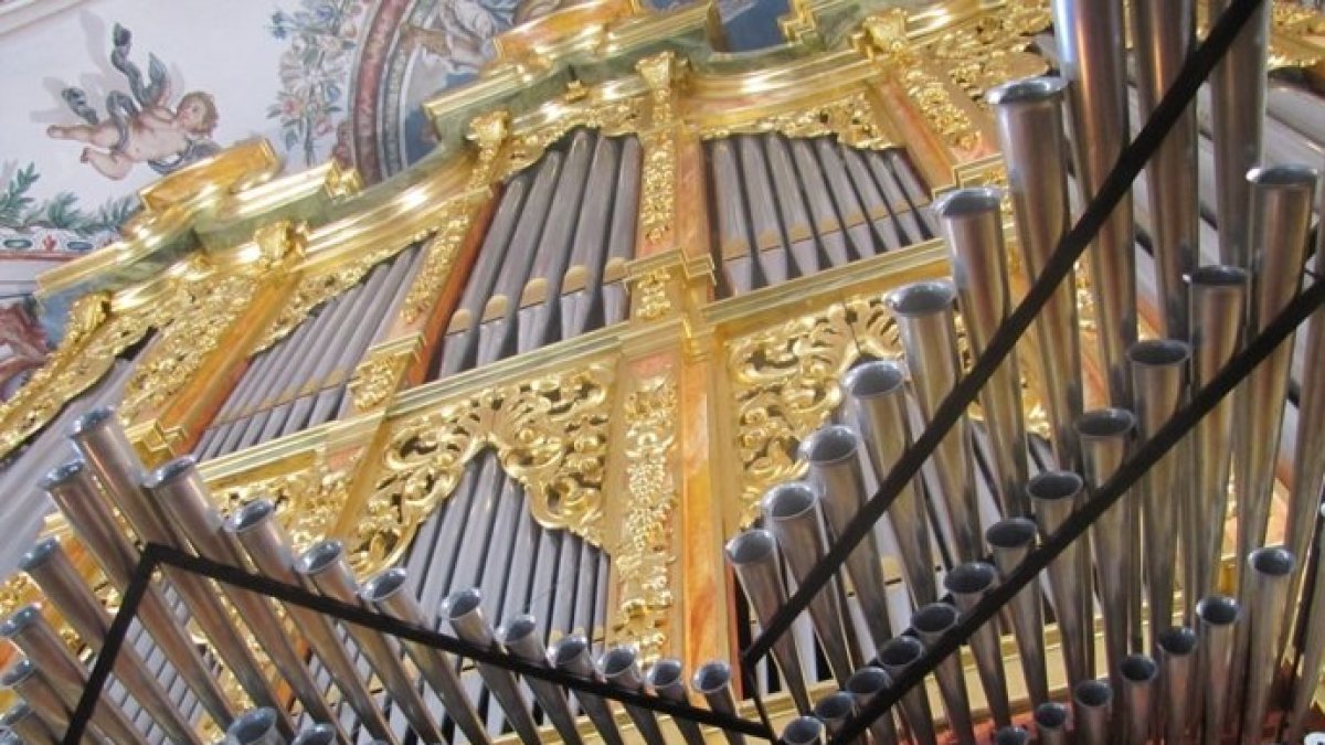 Un órgano en una imagen de archivo