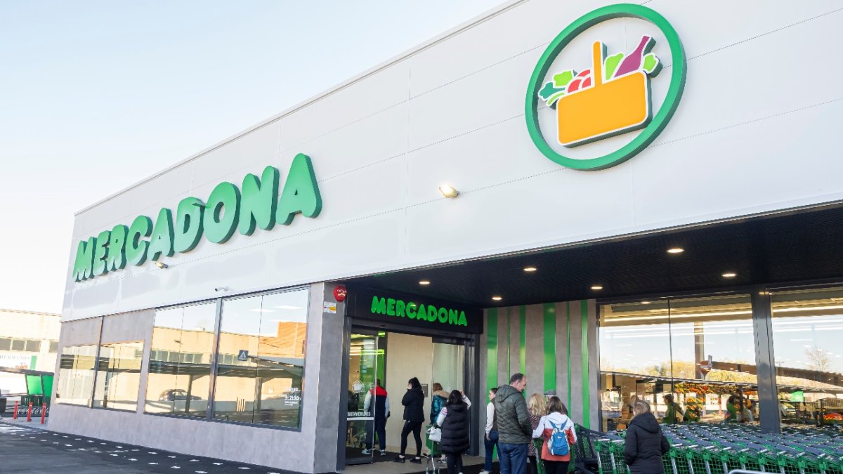 Mercadona situado en Medina del Campo en una imagen de archivo