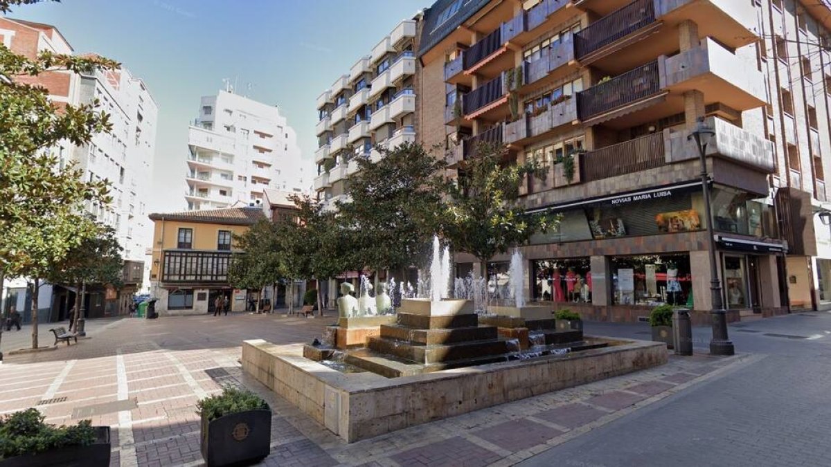 Plaza de Martí y Monsó en Valladolid, en una imagen de archivo.
