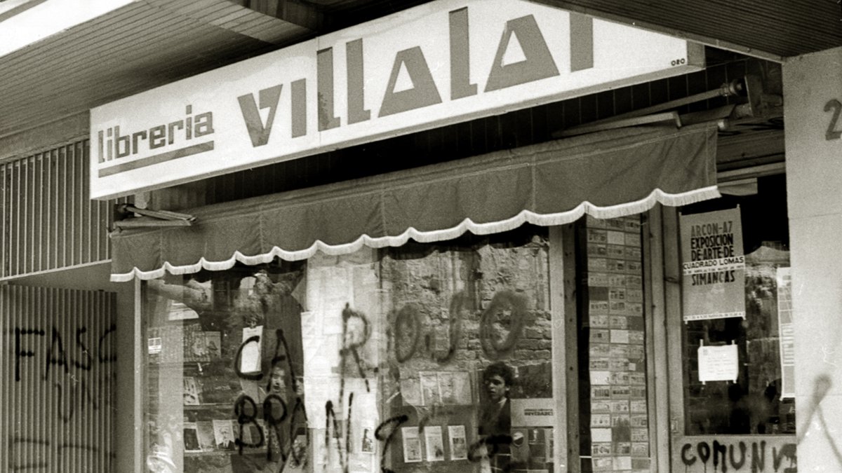 Ataque a librerías en los años 70