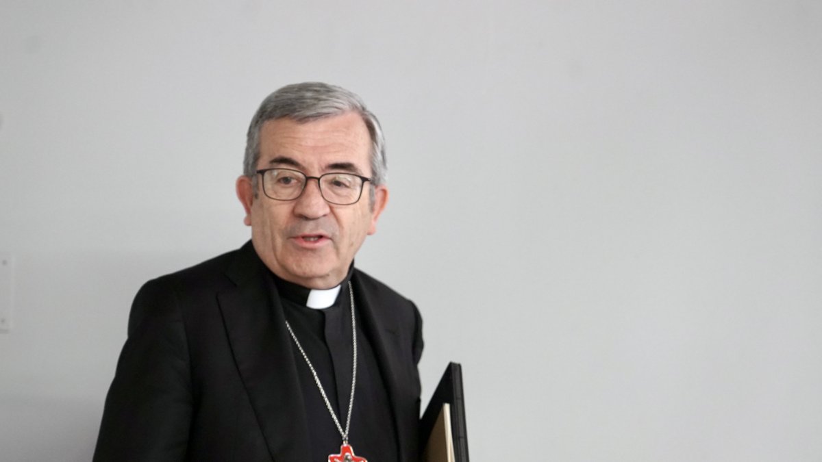 El Arzobispo de Valladolid y presidente de la Conferencia Episcopal Española, Luis Argüello en una imagen de archivo.