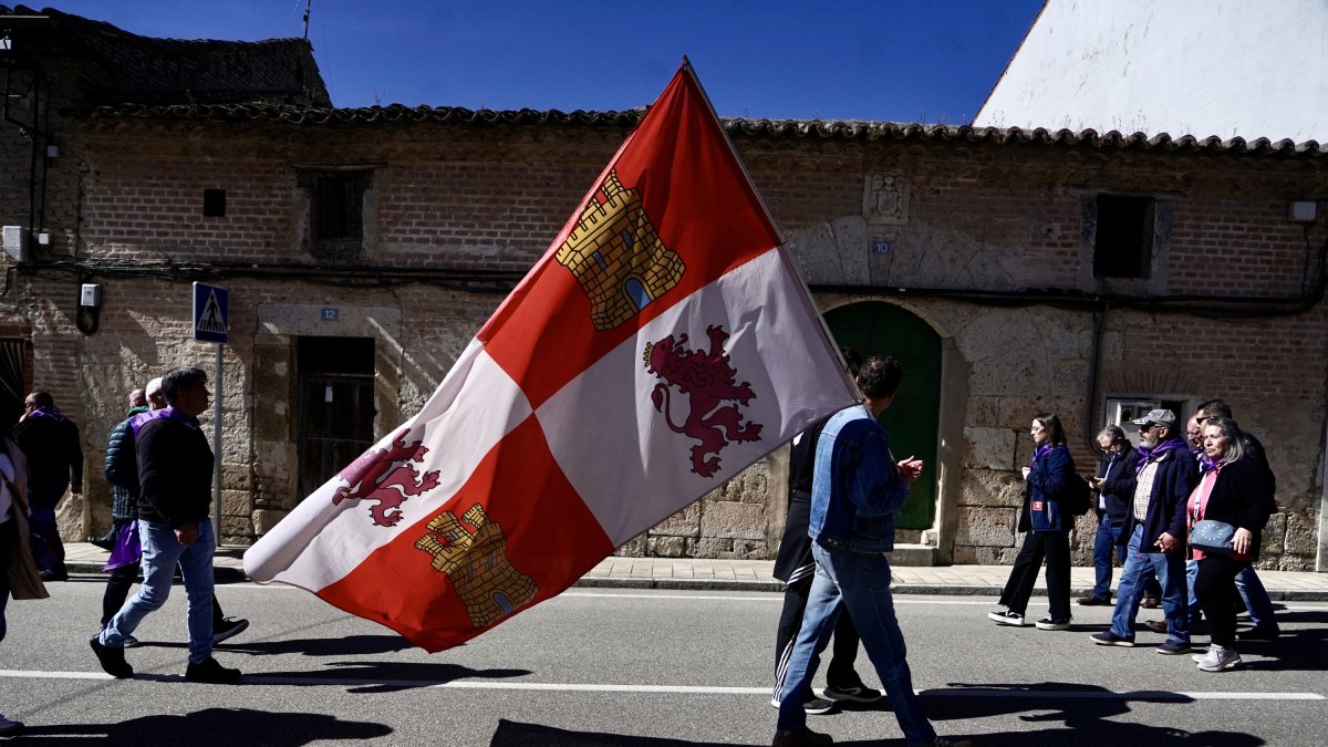 Celebración de la fiesta de Castilla y León en Villalar de los Comuneros.