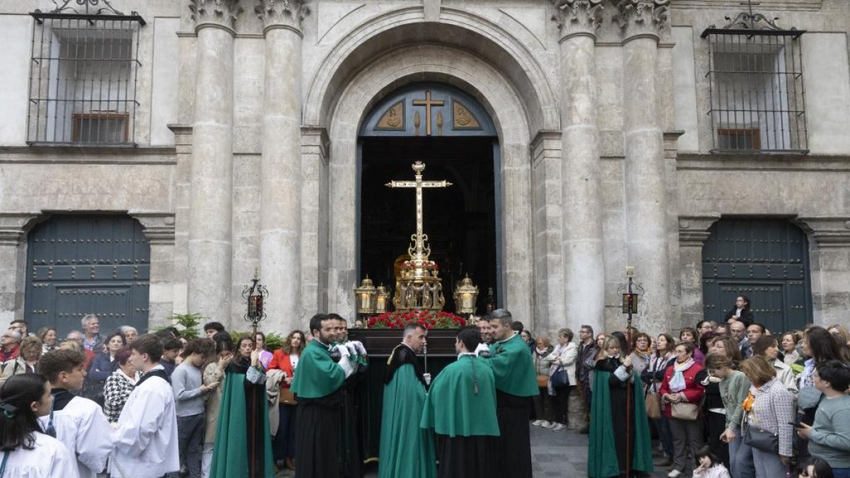 La Vera Cruz celebrando la procesión de la Cruz de Mayo el año pasado.