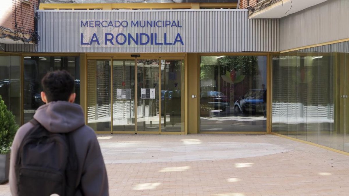 Instalaciones del Mercado Municipal de La Rondilla en Valladolid.