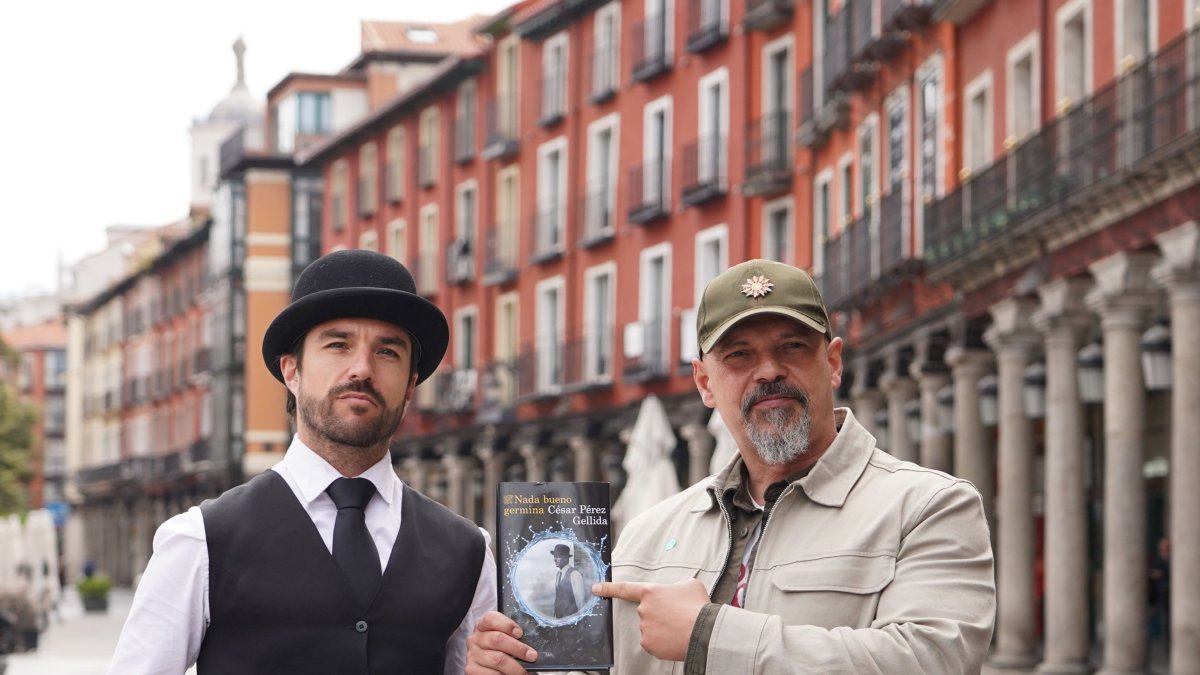 El novelista vallisoletano César Pérez Gellida presenta ‘Nada nuevo germina’, su nueva novela.