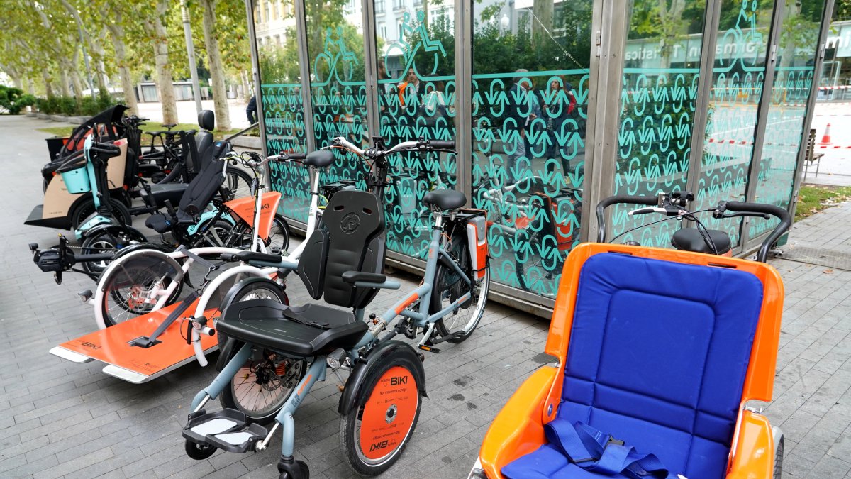 Bikis adaptadas y de carga el día de su presentación