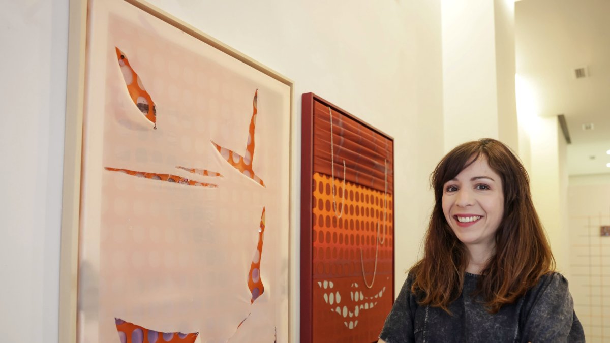 Inauguración de la muestra 'Espigar sin ser vista', de Patricia Sandonis.