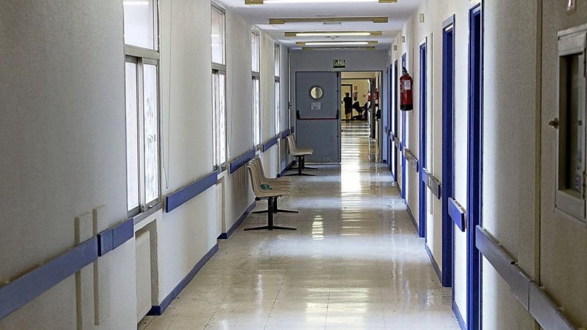 Pasillo de un hospital de Castilla y León