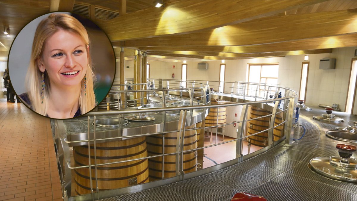 Nueva directora general de las bodegas Tempos Vega Sicilia.