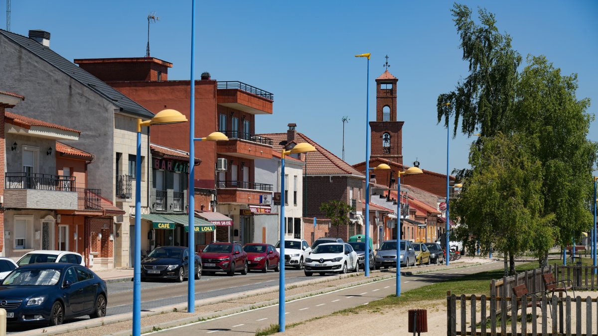 Calle Real en Puente Duero.