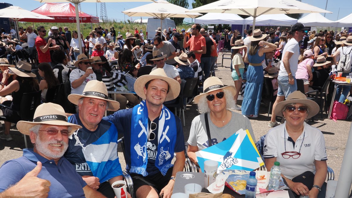 Fan Zone de la final de Copa entre Vrac Quesos Entrepinares y El Salvador.