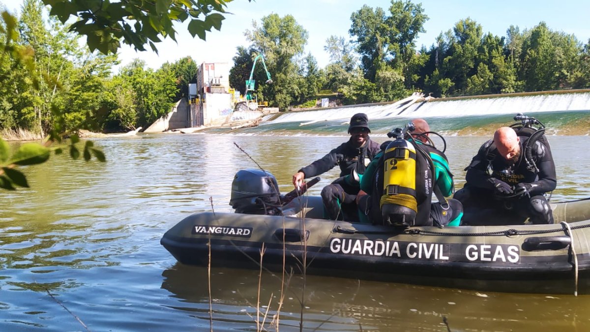 El cadáver del pescador desaparecido era hallado en la pesquera del Pisuerga.