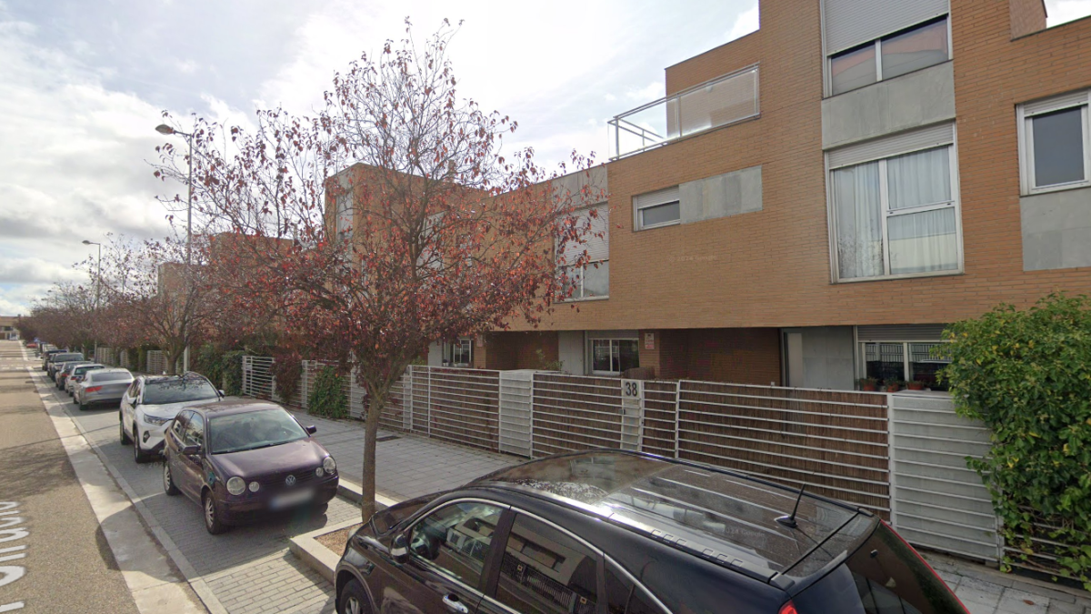 Calle Ciruelo del barrio El Peral