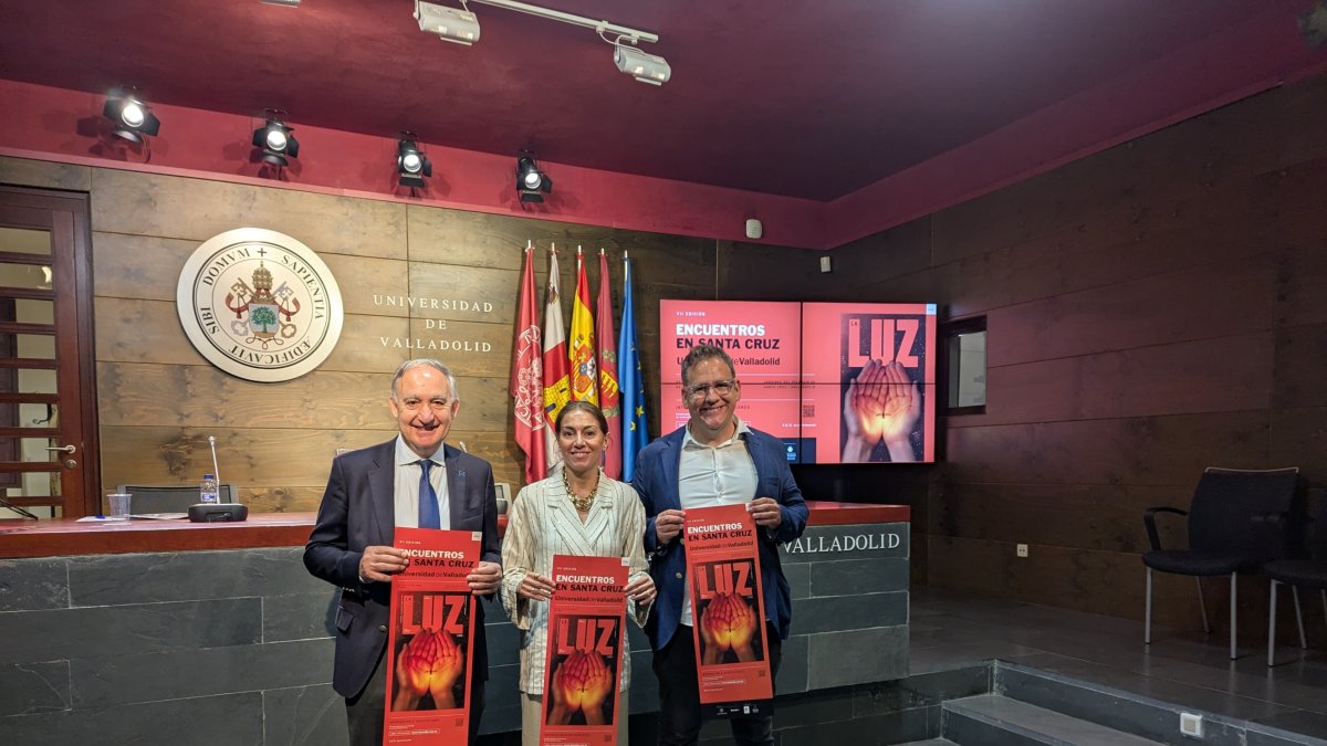 Largo, San José y Blanco en la presentación de esta mañana