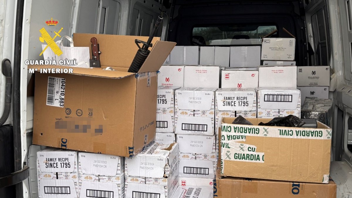 Recuperan parte de las botellas robadas de la bodega de la Ribera del Duero