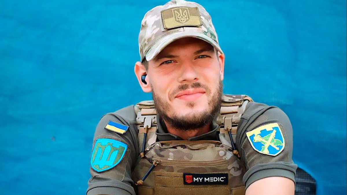 Hryhorii Zvirhzde, en su unidad anitaérea del ejército ucraniano en 2022, cuando concedió la entrevista a Diario de Valladolid El Mundo.
