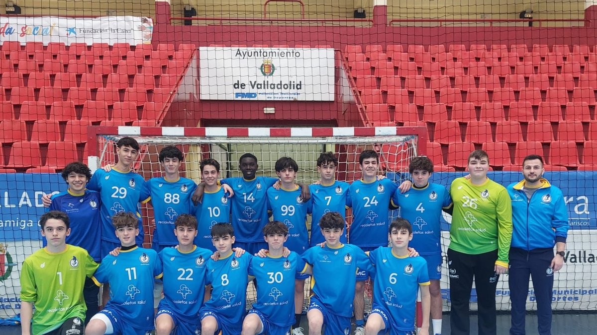 Equipo Recoletas Aprende a Vivir, sección cadete de balonmano.