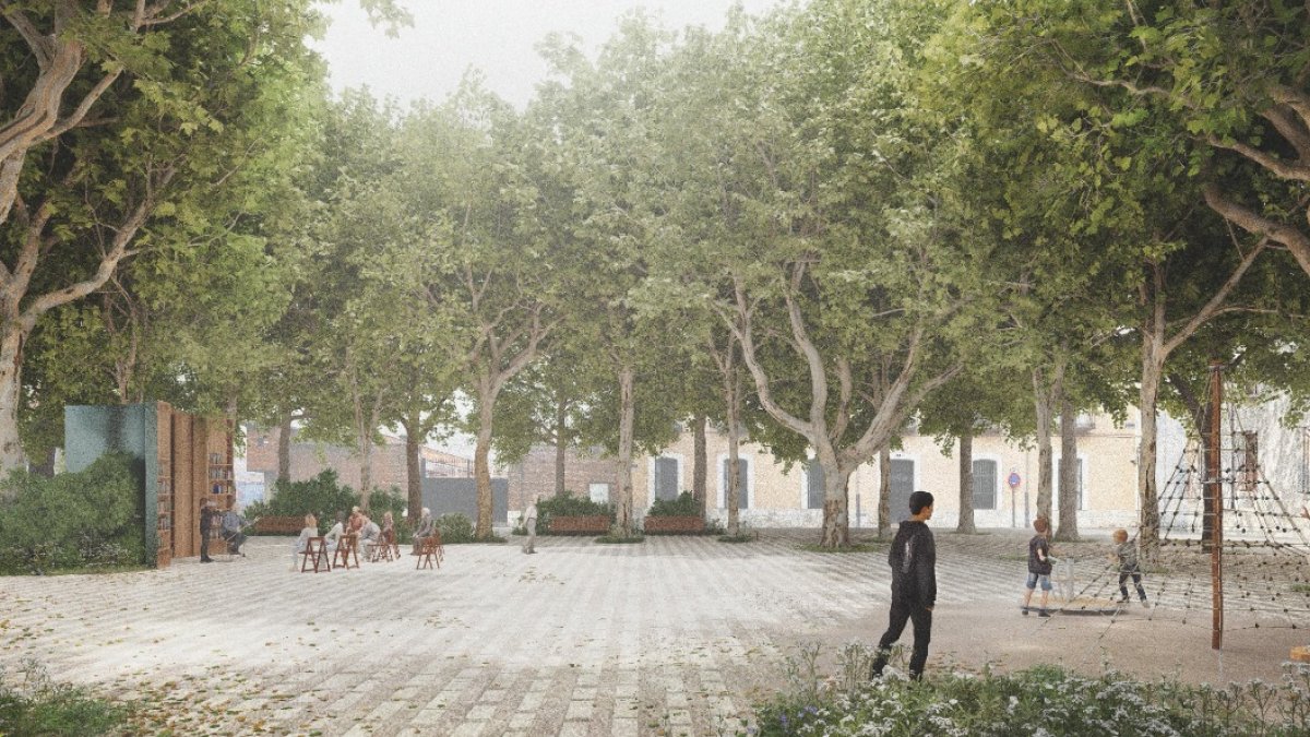 Así lucirá la nueva plaza de las Brígidas de Valladolid
