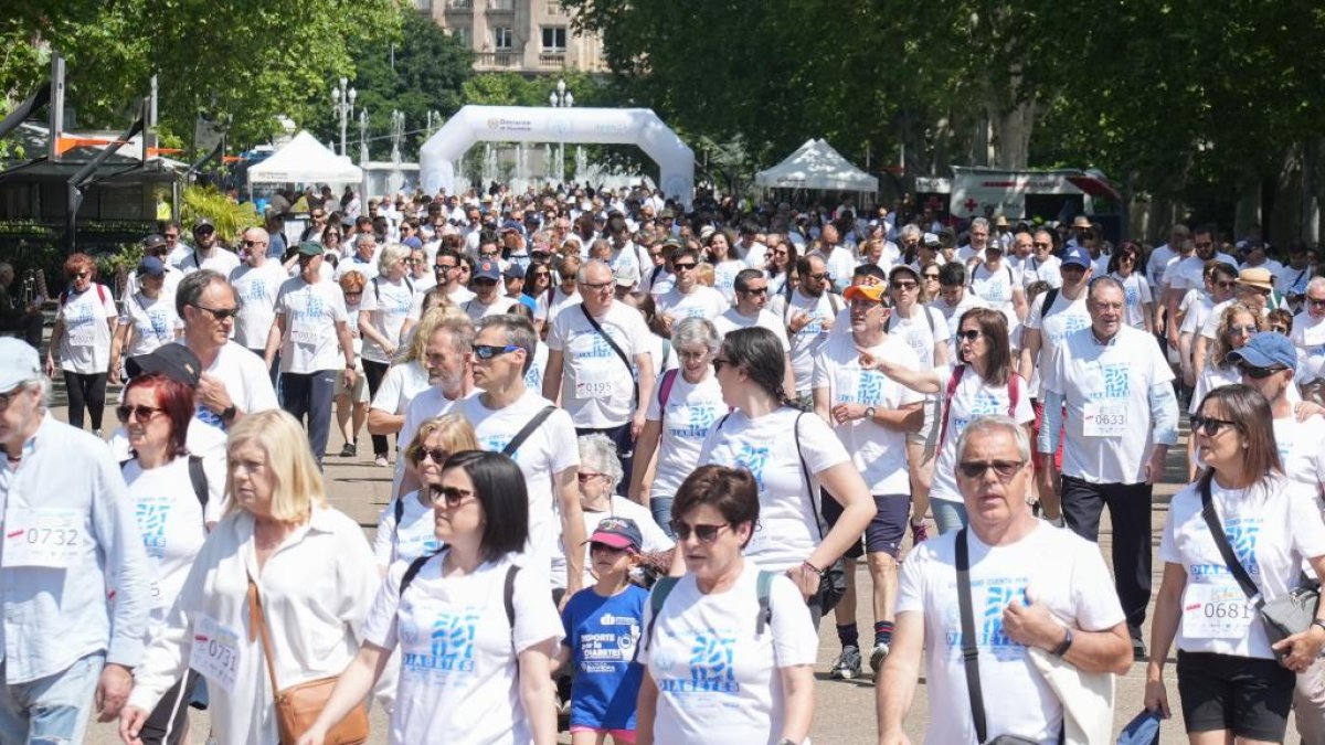 Marcha solidaria por la Diabetes