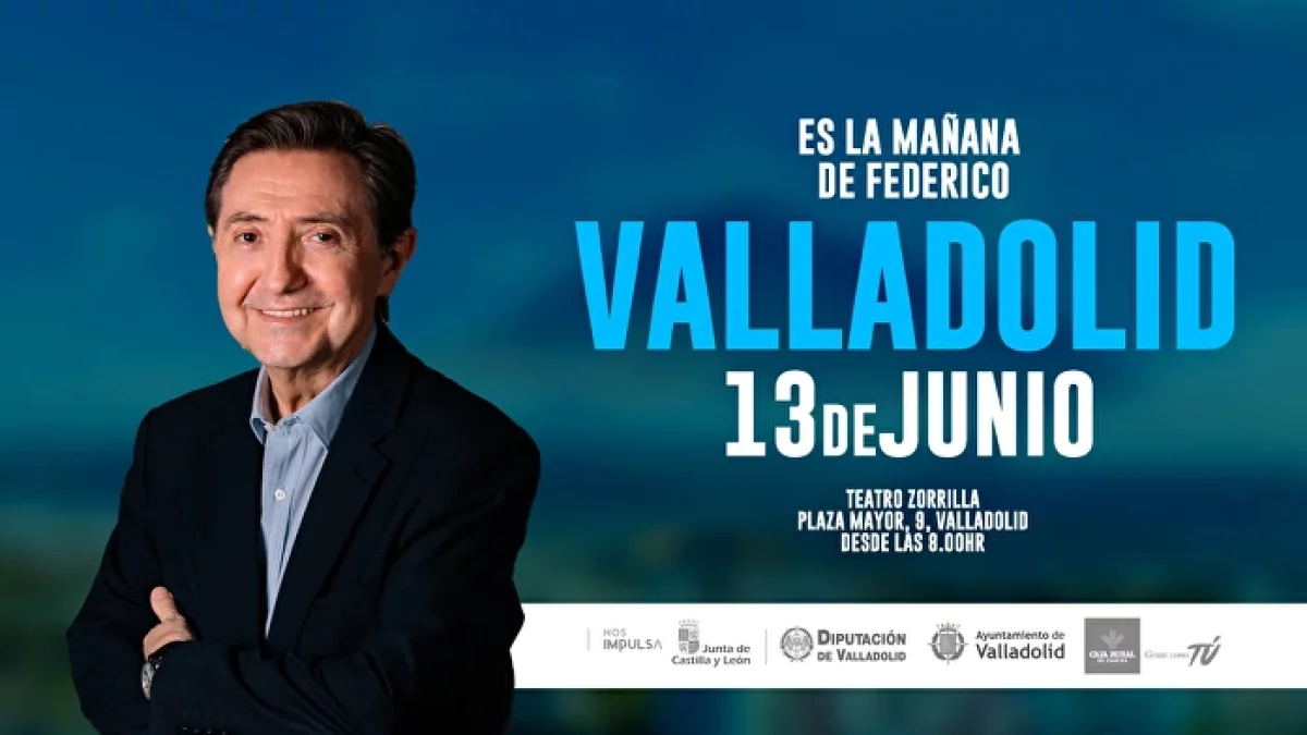 Federico Jiménez Losantos emitirá su programa en directo desde el Teatro Zorrilla