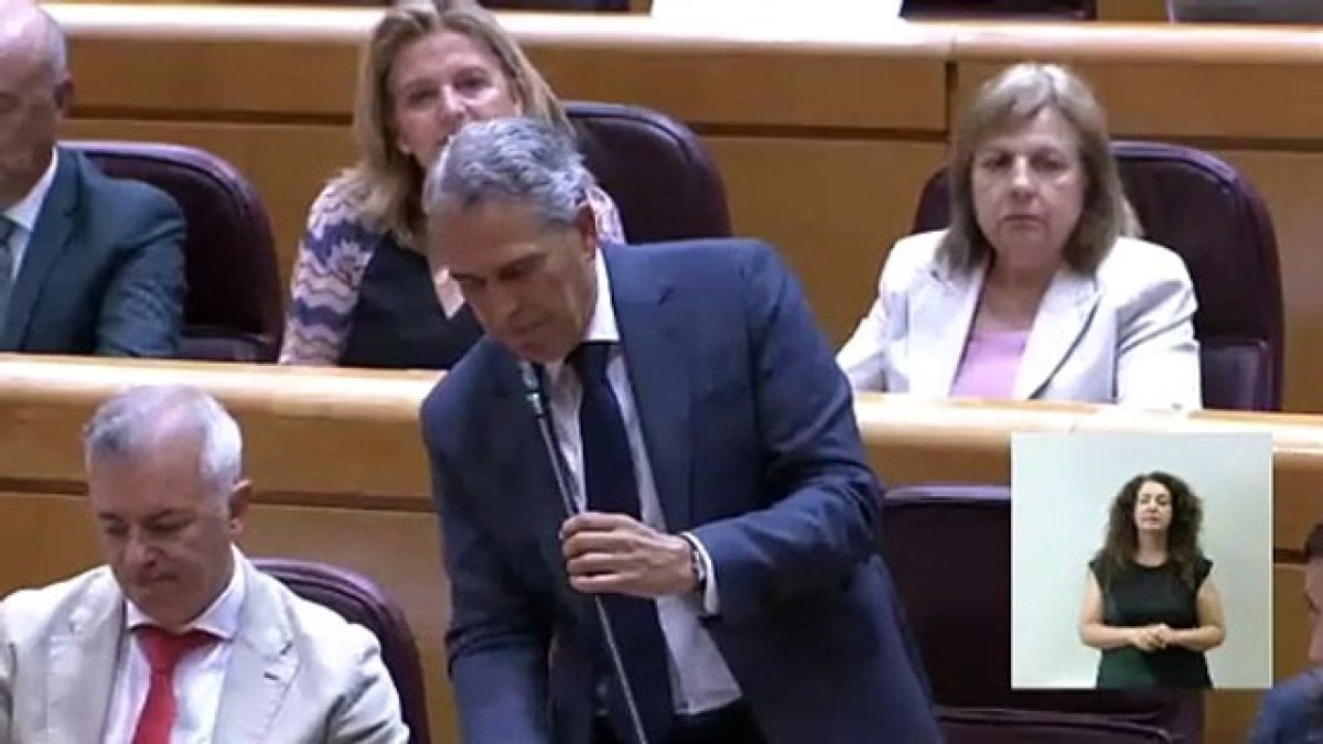 El PP ironiza en el Senado sobre el respaldo de Redondo al fiscal general: