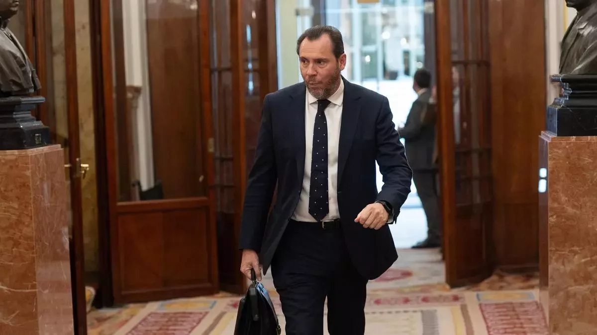 Óscar Puente, en el Congreso en una imagen de archivo.