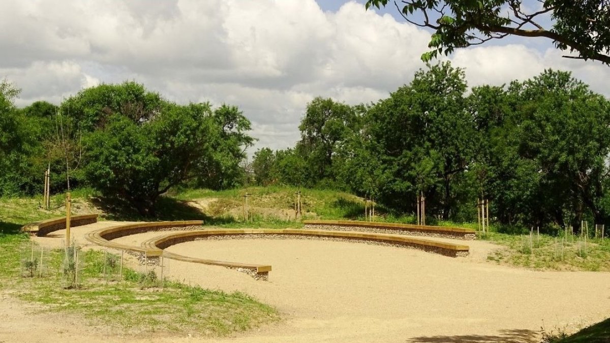 Aula verde en la reserva biológica El Tomillo