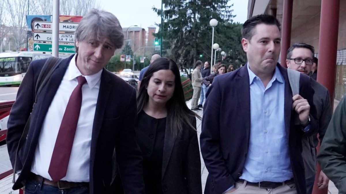 Carlos Martínez, Nuria Rubio y Daniel de la Rosa, en una imagen de archivo.