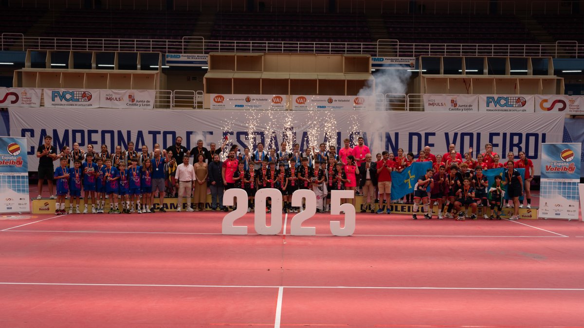 Campeonato de España Alevín de Voleibol en Pisuerga.