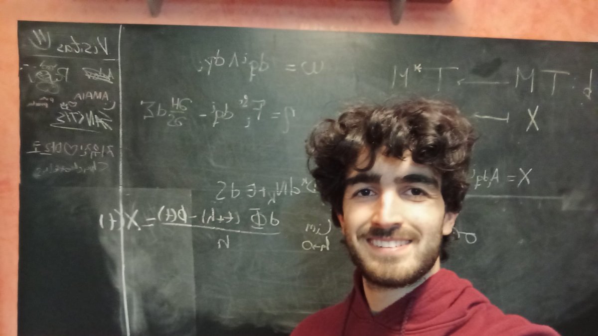 Jaime Bajo, el estudiante ganador de la Beca Excelencia 360º del banco Santander