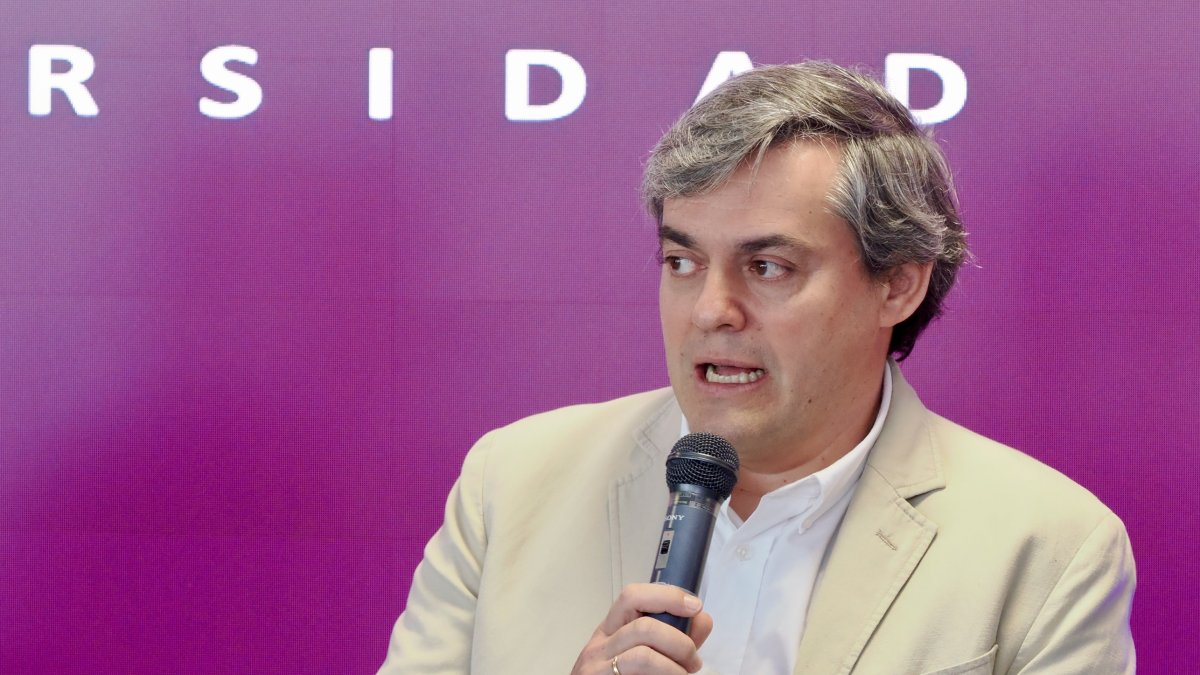Lorenzo Alonso en la presentación del CBC Valladolid.