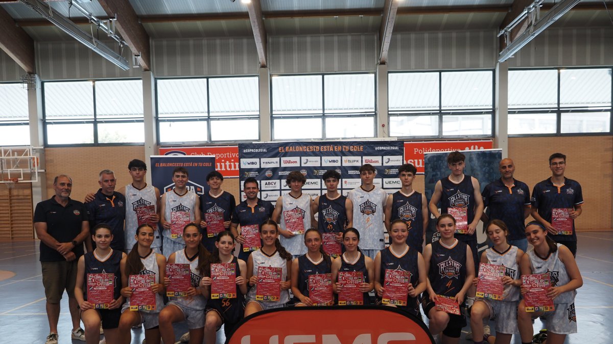 Imagen del los participantes del All-Star de la Copa Colegial.