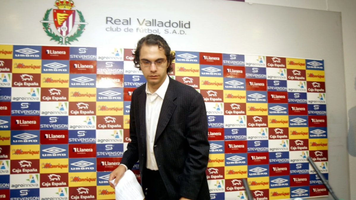 Víctor Orta en su etapa en el Real Valladolid.