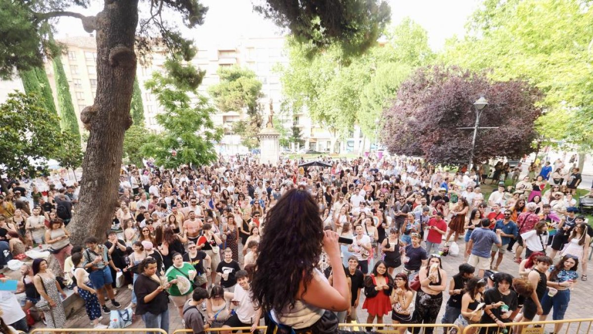 Una edición anterior del Zorrilla’s Fest en la plaza de la Universidad.