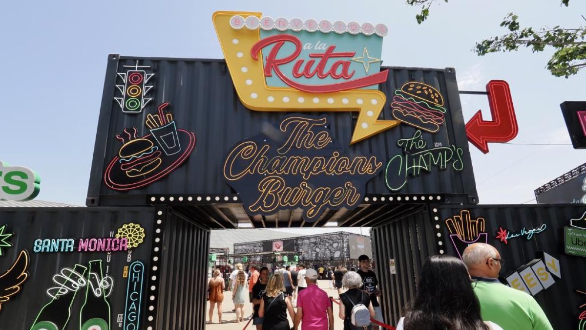 Campeonato de España de hamburguesas en la Feria de Muestras.