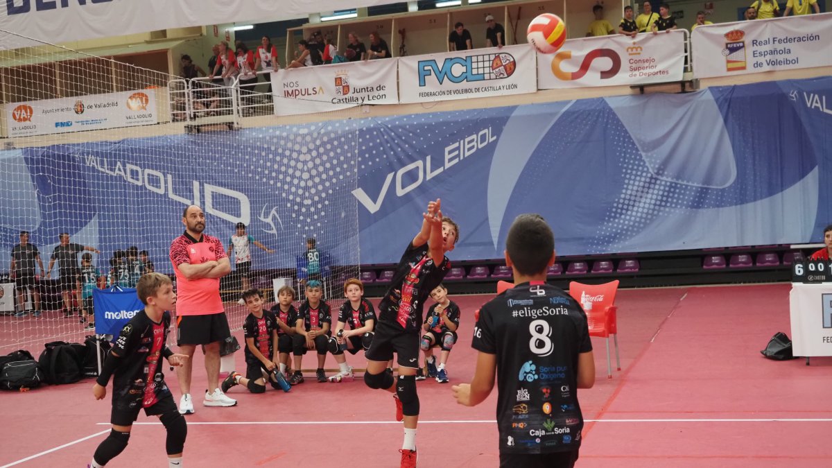 Campeonato de España de Voleibol benjamín en Pisuerga.