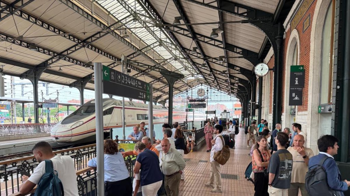 Imagen de archivo de la estación de trenes de Valladolid