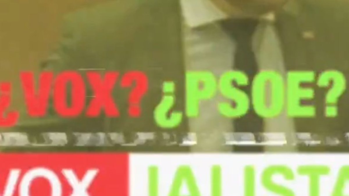 Fotograma del vídeo publicado por el PP.
