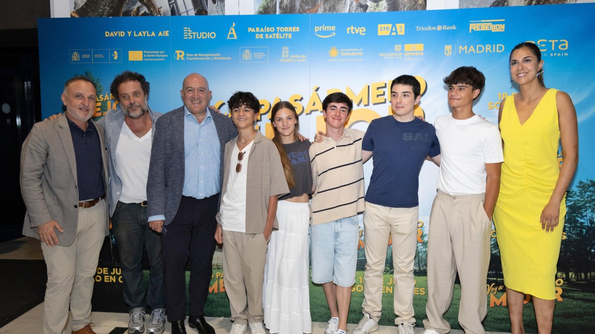 Premier de la película 'Voy a pasármelo mejor'