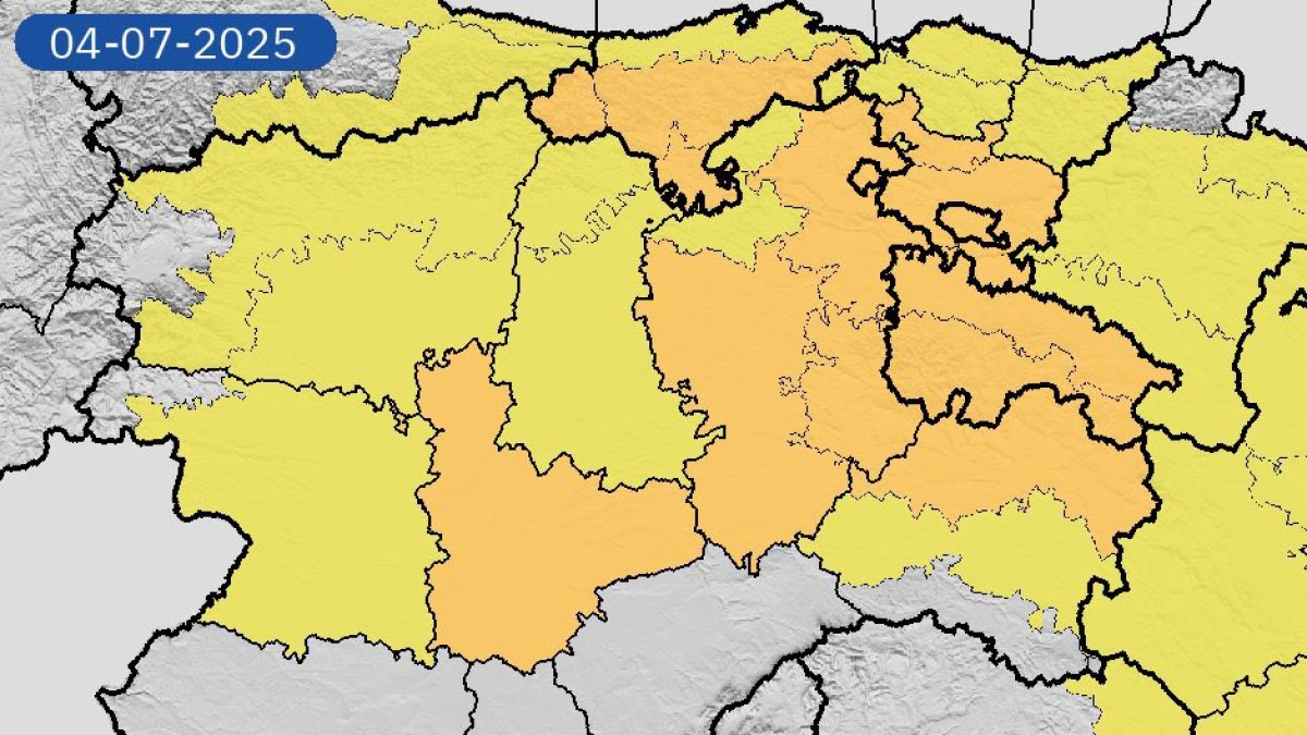 Mapa de la AEMET