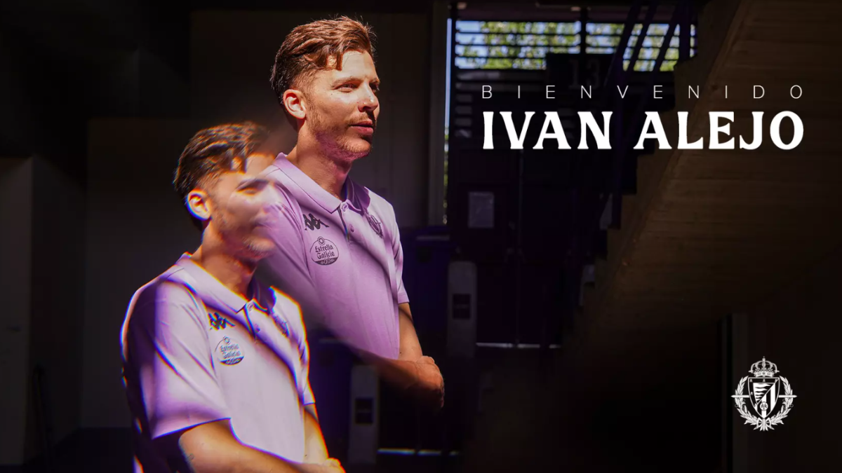 Iván Alejo, nuevo jugador blanquivioleta.