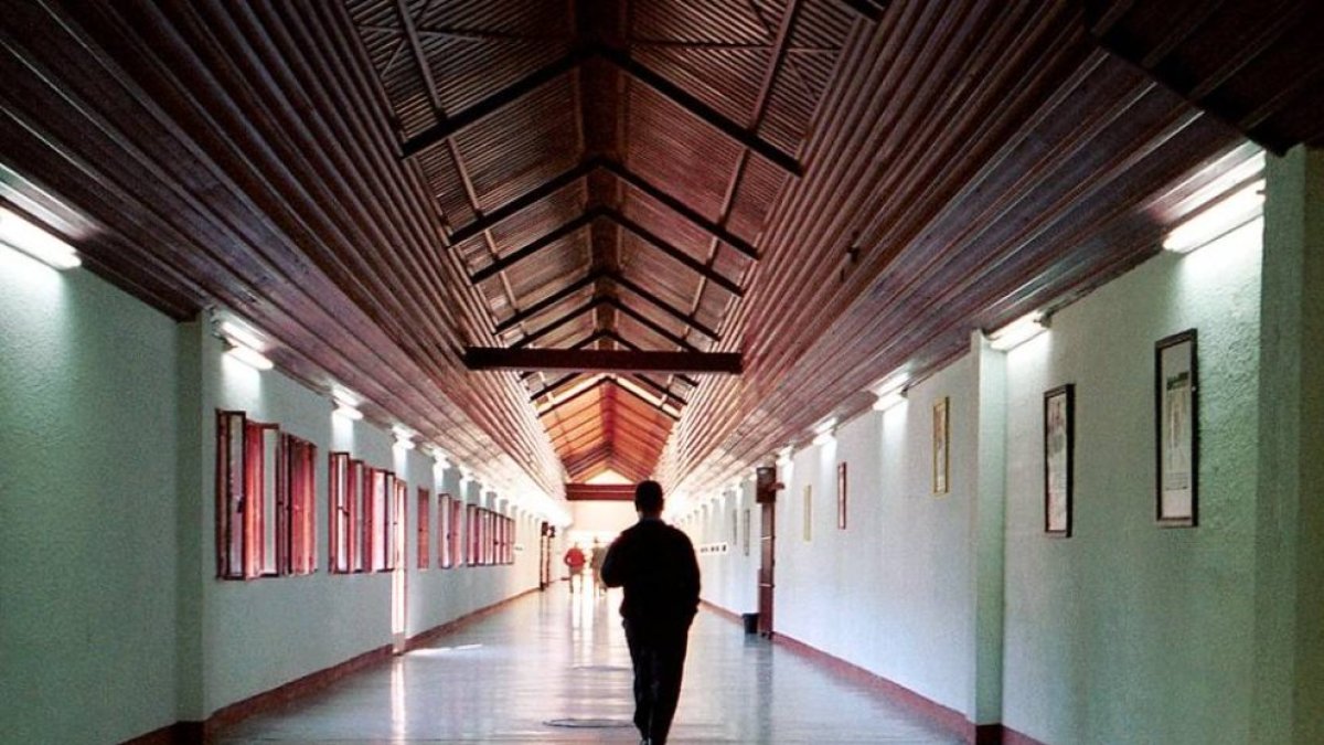 Interior del centro penitenciario de Valladolid.