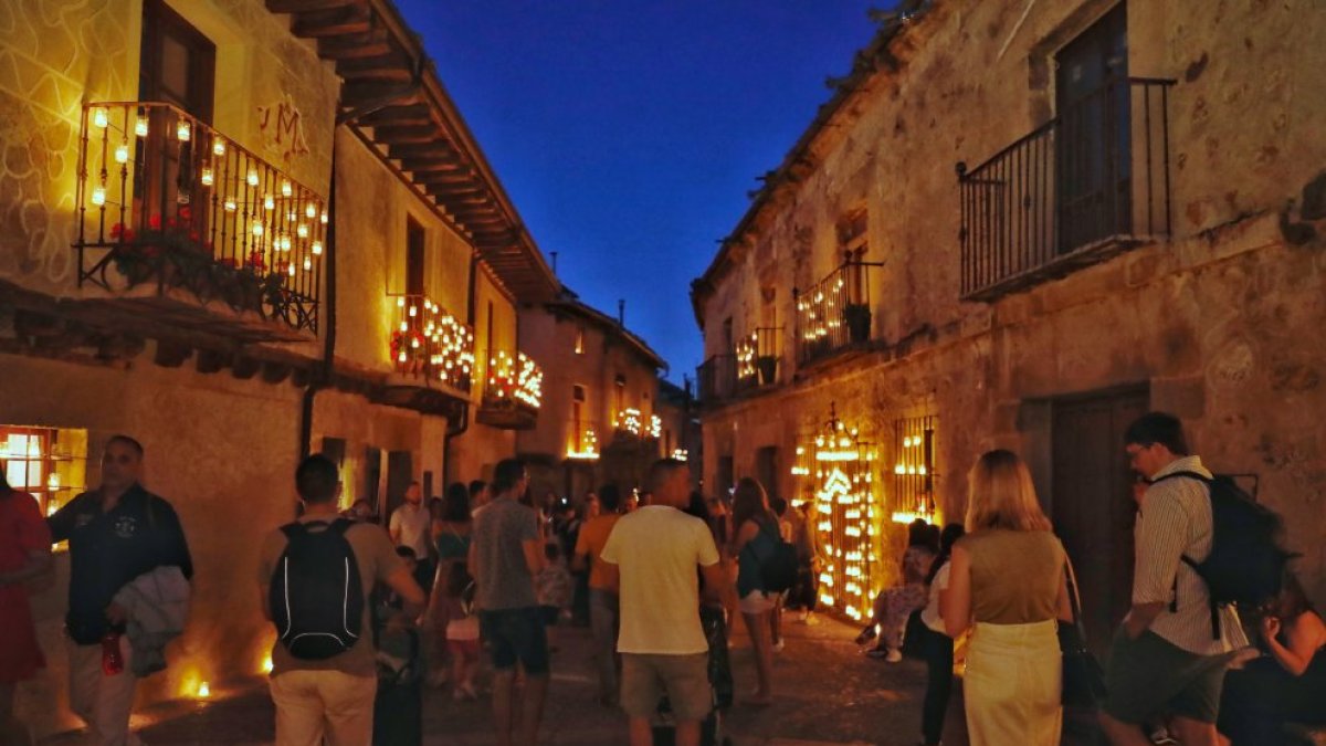 Imagen de archivo de una edición anterior del Concierto de las Velas de Fundación Villa de Pedraza