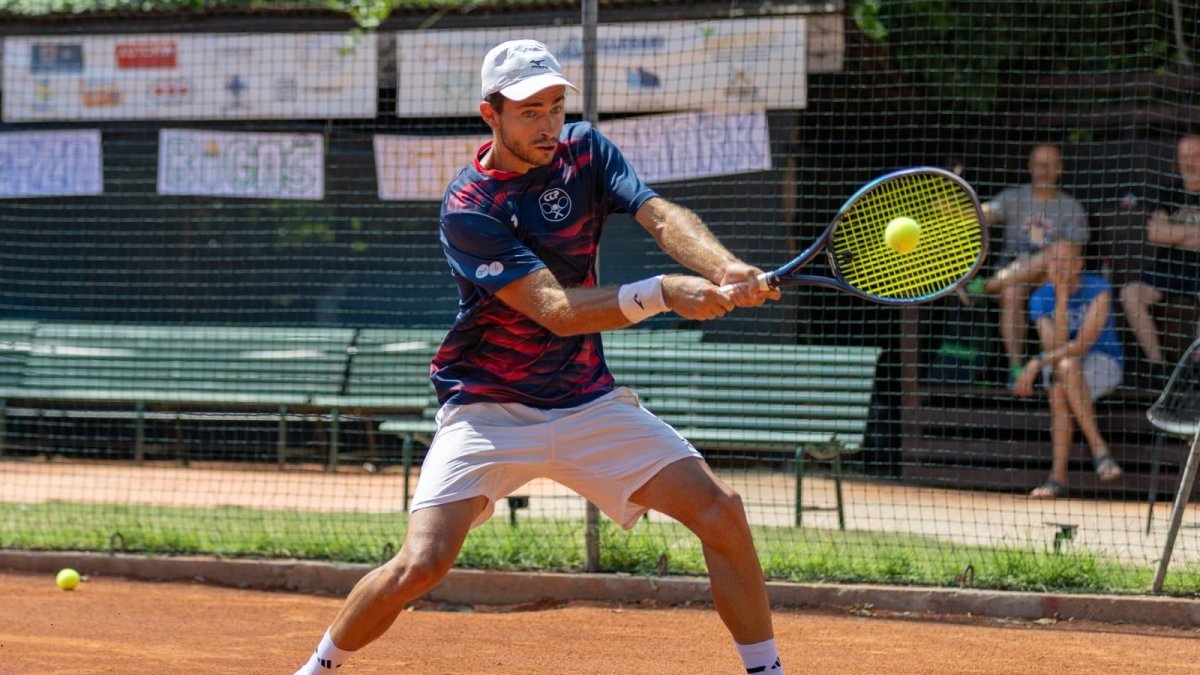 Mario González, en uno de sus torneos.
