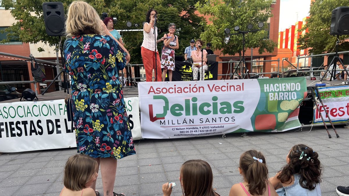 Pregón de las fiestas del barrio de Las Delicias